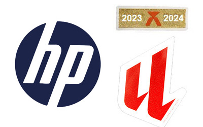 La Liga 24-25 Badge&23-24 La Liga Champion&HP Sponsor